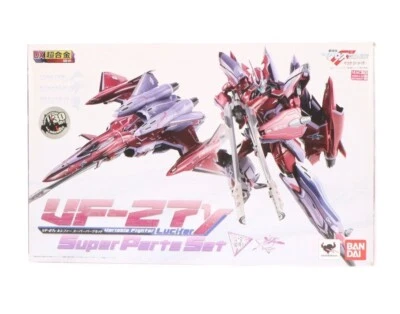 BANDAI SPIRITS DX Chogokin VF-27γ Lucifer Super Parts Set Macross Used Japan - Image 1 of 4