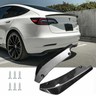 Urethane Front Bumper Lip Body Kit Canard Splitter Racing Sport Style Diffuser