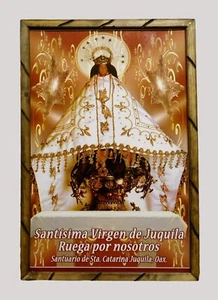 Virgen de Juquila Imagen en Cuadro Rustico 36" x24" Virgin Of Juquila Frame  - Picture 1 of 1