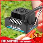 Brushless ESC with 5A/5.8V BEC Electric Speed Controller for 1/8 RC Car (120A)