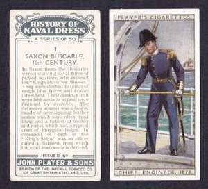 John Player HISTORY OF NAVAL DRESS 1930 Set Of 50 *Good/VG Condition* - Picture 1 of 1