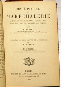 REITEN/MARSCHALLHANDEL/TASSET-CAREL/ED BAILLIERE/1926/SEHR GUTER DOK! - Bild 1 von 3