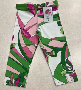 Flowers By Zoe Girls Pucci Print Leggings Size 5 - Picture 1 of 4