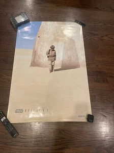 ORIGINAL 1999 Star Wars Episode 1 Anakin Vader Teaser Poster Version A One Sheet - Picture 1 of 3