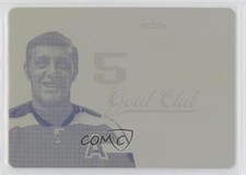 2017 Leaf Lumber Kings 500 Goal Club Printing Plate Yellow 1/1 Phil Esposito k4s