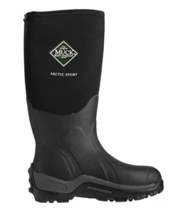 MUCK ORIGINAL MENS ARTIC SPORT WP HIGH CUT BOOTS SIZE 14 NWB $190 BLACK - Picture 1 of 5