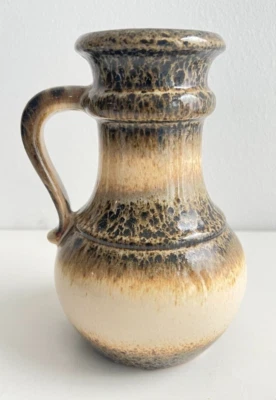 Scheurich Vase braun Retro 18 cm Landhaus beige GK332 (2401DM69) 10/25 - Bild 1 von 4