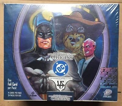 DC Comics Origins Booster Box [1st Edition] For VS System NEW! - Image 1 of 3