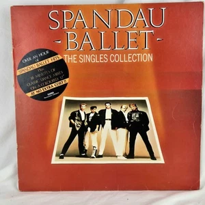 SPANDAU BALLET Singles Collection LP + Bonus 12" Red Vinyl 1st Aus Press VG+/VG - Picture 1 of 10