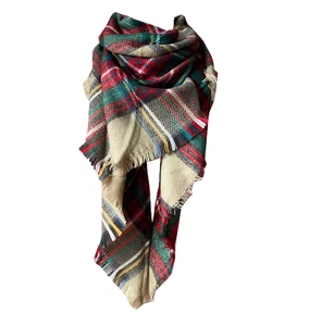 Wander Agio Damen warmes langes Tuch Wintertücher große Schals camel Strick Cashmer - Bild 1 von 5