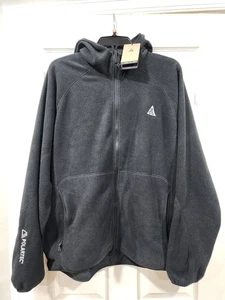 Nike ACG Polartec Wolf Tree Reißverschluss schwarz Hoodie Fleece HJ2460-010 Herren Größe LARGE - Bild 1 von 10