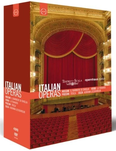 Italian Operas - Teatro Alla Scala -  Opernhaus Zurich 4 Dvd Nuevos  Precintados - Image 1 of 1