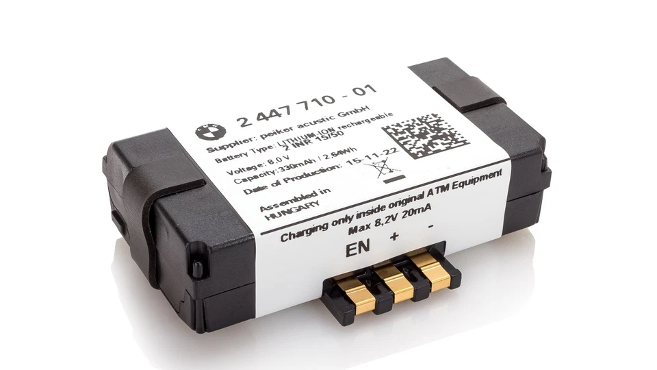 Genuine BMW Telematics Control Unit Module Battery - 84102447710 NEW - Image 1 of 1