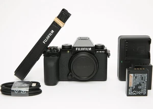 FUJIFILM X-S10 Mirrorless Digital Camera (Body Only, Black) 26.1MP, 3110 Shutter - Picture 1 of 10