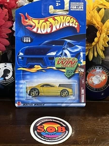 Hot Wheels Blue Card Muscle Tone Coupe Gold Diecast Sealed NM Condition - Picture 1 of 7
