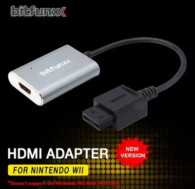Bitfunx Nintendo Wii HDMI Konverter Bild Video Enhanced Adapter - Bild 1 von 4