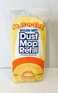VINTAGE SUNSHINE NEAT-n-EASY NYLONHANDSCHUH STAUBMOP NACHFÜLLER NOS - Bild 1 von 4