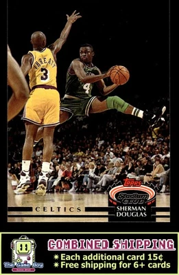1992-93 Stadium Club #19 Sherman Douglas Boston Celtics - Image 1 of 2
