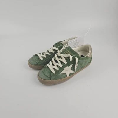 Zapatillas blancas/verdes GOLDEN GOOSE Super Star para mujer nuevas y auténticas Foto 1 de 4