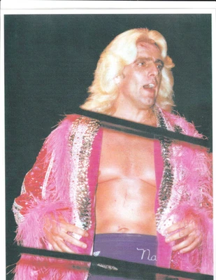 RIC  FLAIR - professional WRESTLER   publicity photo/ EX - Image 1 of 2