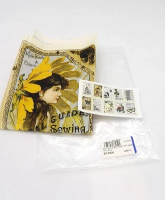 J. Wecker Fresch para Riley Blake "Diario de Arte" - Parche de Prensa de Flores Panel de 24" Foto 1 de 4