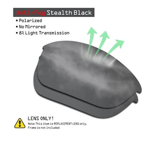 SmartVLT Anti-Fog Polarized Replacement Lens for-Oakley Half Jacket 2.0 Sunglass - Picture 1 of 4