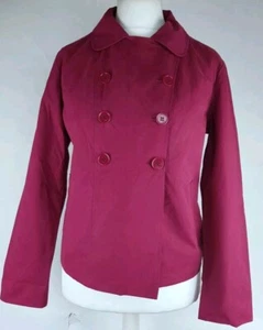 BNWT Ladies Ness Betty Coat/Jacket Deep Vivacious Pink - Beautiful Quality UK 14 - Picture 1 of 5