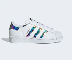 New ADIDAS SUPERSTAR J SZ 3.5 Y EG7958 - Picture 1 of 8