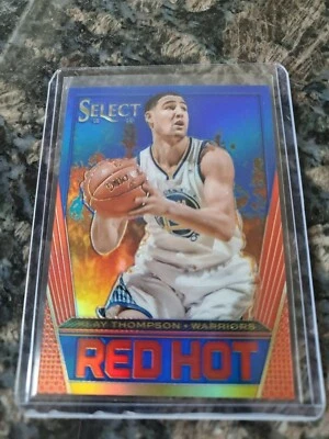 2013-14 Panini Select Klay Thompson Blue Red Hot #12/49!!! Very Clean!!! - Image 1 of 2