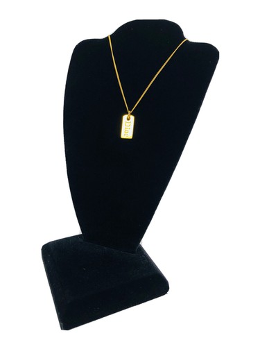 Collana con logo DIOR