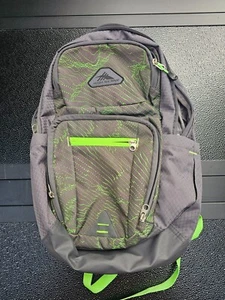High Sierra Backpack 18.5" Every Day Backpack w/ laptop area - Green Trim - Picture 1 of 18