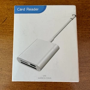 USB C CF/SD/TF Card Reader, Compact Flash Reader 3-Slot Memory Card Adapter for - Picture 1 of 6