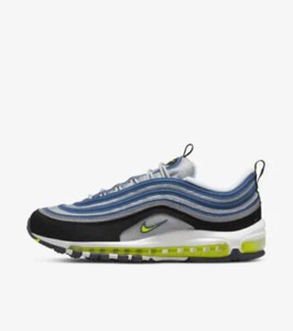 grey blue and yellow air max 97