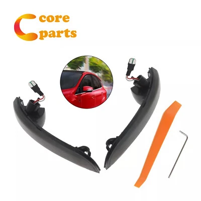 2Pcs Sequential LED Side Mirror Turn Signal Light for 2015-2017 Ford C-Max - Image 1 of 4