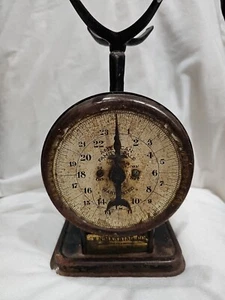 Antique America Family 24 Pound Scale 1898 E.N. Manning Co. Chicago ILL - Picture 1 of 13