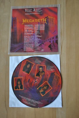 AB MEGADETH PICTURE DISC PEACE SELLS BUT WHO'S BUYING? Vinyl 1986 ESTP 2022 - Bild 1 von 2