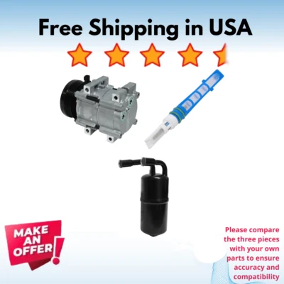 Kit Compresor Aire Acondicionado Ford Mustang 2007-2009 Foto 1 de 4