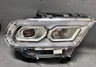 Fits 2021-2025 Dodge Durango Passenger Right Chrome LED Headlight 68433776 - Image 1 of 4