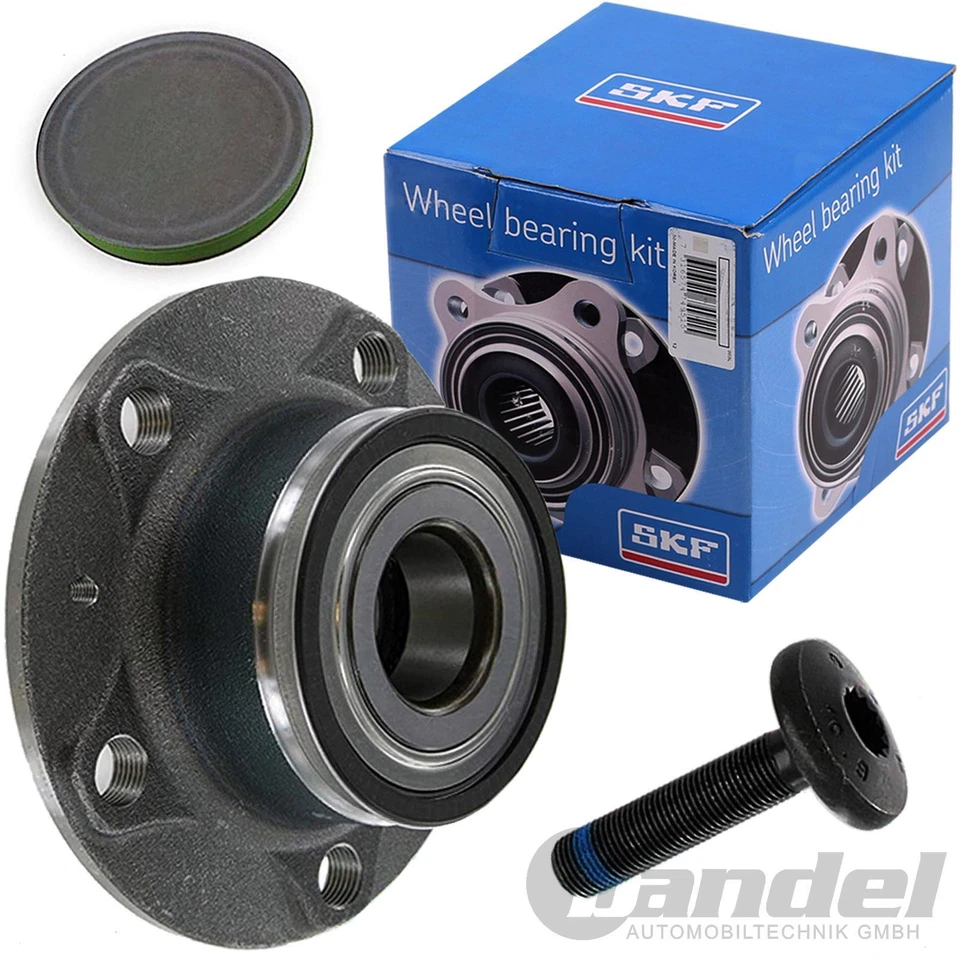 SKF RADLAGER-SATZ RADNABE HINTEN LI/RE für AUDI A3 (8P,8V) VW GOLF 5+6+7 JETTA 4 - Bild 1 von 1