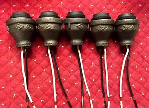 LOWEST PRICE!!! 5 Industrial/Iron Pipe Lamp/Light Sockets 1-1/4"x1" FREE SHIP! - Picture 1 of 1