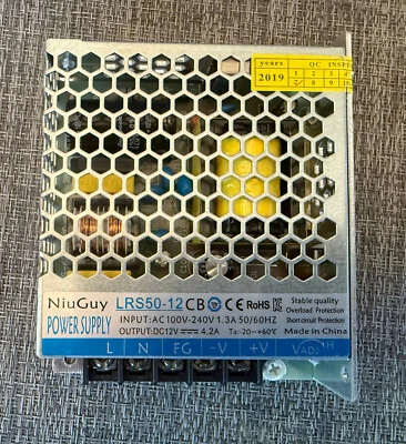 Switching Converter, AC 110V-220V to DC Converter 12v 5a (60W), Universal Reg - Image 1 of 4