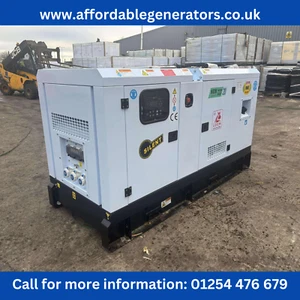 Generatore Diesel Silenzioso 40KVA - Motore Weichai - 230V Monofase - £5750 + IVA - Foto 1 di 19