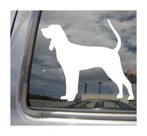 Coonhound Dog - Scent Hound Purebred Car Truck Window Vinyl Decal Sticker 01604 - Picture 1 of 2