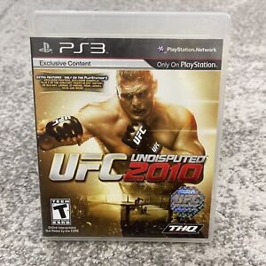 PlayStation 3 UFC Undisputed 2010 Video Game Used
