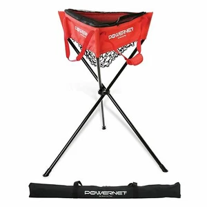 PowerNet Baseball Softball Zippered Removable Ball Caddy for Batting Practice - Picture 1 of 8