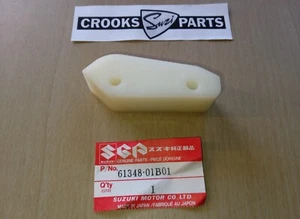 NOS 61348-01B01 1986 RM125 / RM250 G Genuine Suzuki Chain Guide Buffer - Picture 1 of 5