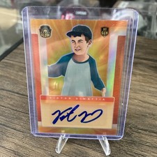 2021 Super Glow Sports Orange Foil /100 Victor DiMattia #AU-VD Auto Sandlot