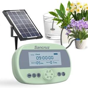 Solar Automatic Drip Irrigation System Kit, 15-Pot Automatic Watering System ... - Picture 1 of 8