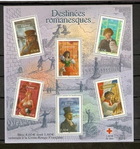 FRANCE 2003 - Souvenir Sheet n° 60 MNH ** Characters of the French Literature - Picture 1 of 1