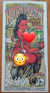 Rockin Jelly Bean Hot Rod & Custom Show 2006 POSTER  "Promotional Use Only" Art - Picture 1 of 7